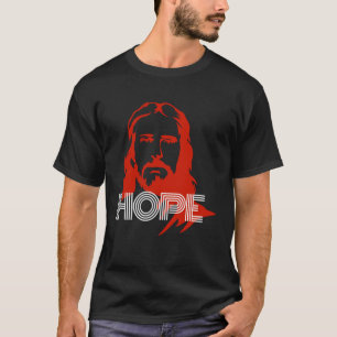 Face of Jesus Bold Scripture 70s Vintage Christian T-Shirt