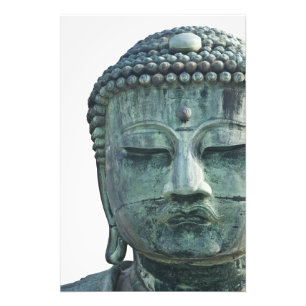 Face of the Great Buddha of Kamakura also Photo Print