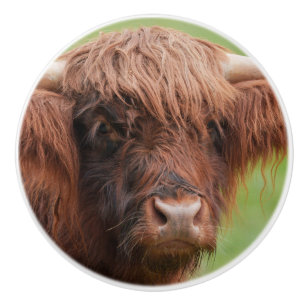 Face of the Highlands Ceramic Knob