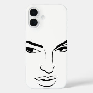 Face of Woman iPhone 16 Case