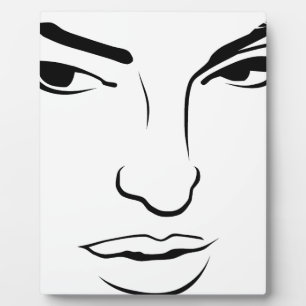 Face of Woman Plaque