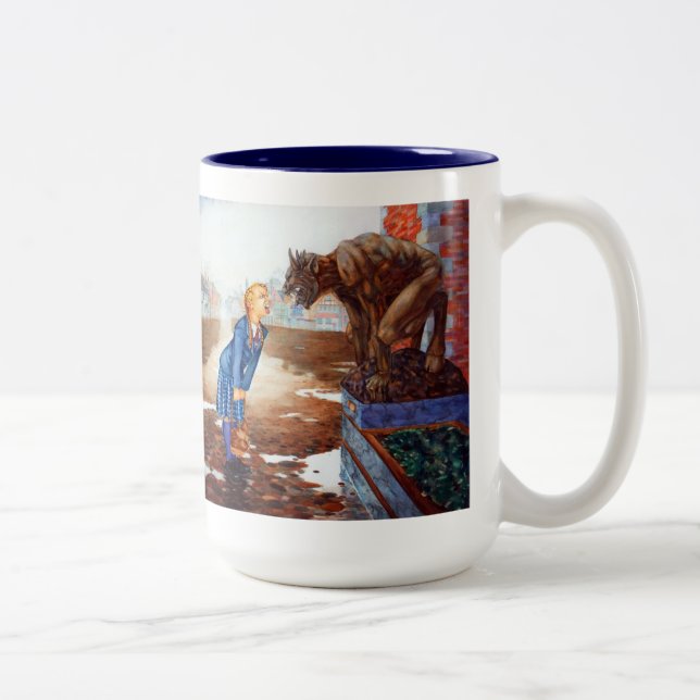 Face Off Coffee Mug (Right)