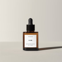 Face Oil Mini Dropper Bottle Label