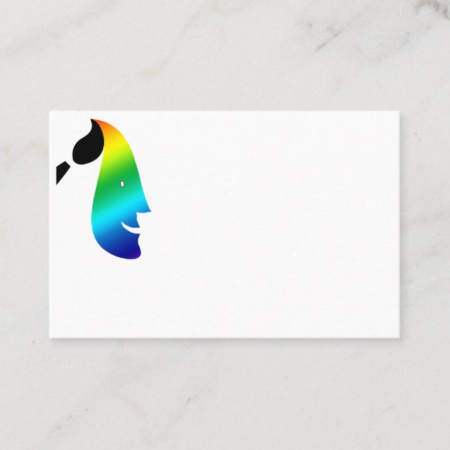 Face Painting / Facepainter Business Company Card (Front)