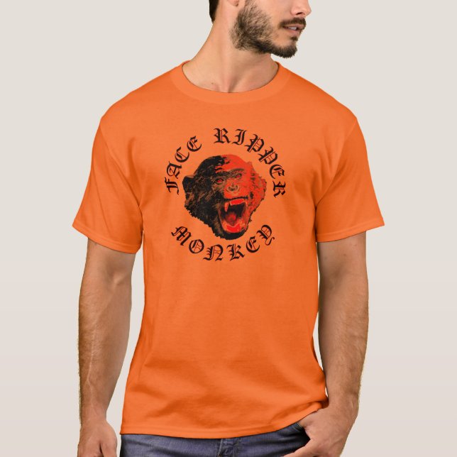 Face Ripper Monkey "Gangsta" T-Shirt (Front)