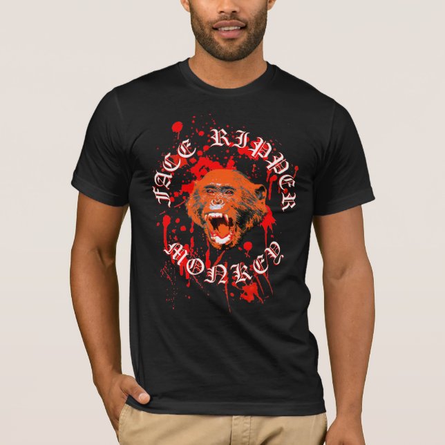 Face Ripper Monkey - hardest core YET! T-Shirt (Front)