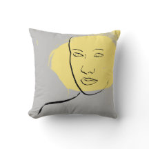 Face Sketch Cushion