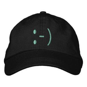 FACE, SMILING cap