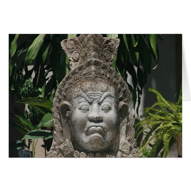 face statue (Front Horizontal)