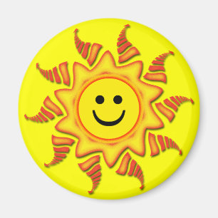 FACE SUN MAGNET