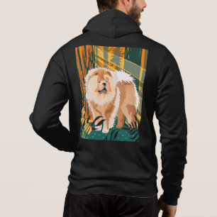 FACE THE SUN  Chow zippered hoodie