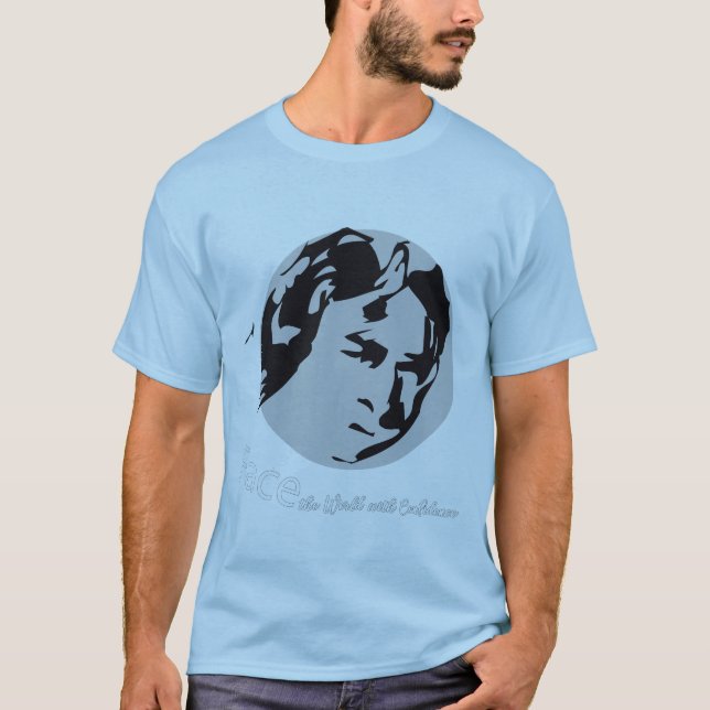 Face the World with Confidence T-Shirt (Front)