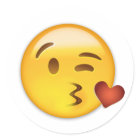 Face Throwing A Kiss Emoji
