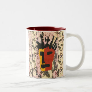 Face Two-Tone Coffee Mug