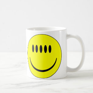 face with Five Eyes Funny Mug