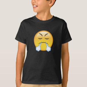Face With Look Of Triumph Emoji T-Shirt