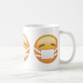 Smug Mischief Face Line Drawing - Face Line Drawing - Mug