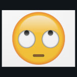 Face With Rolling Eyes - Emoji Flyer<br><div class="desc">Face With Rolling Eyes - Emoji</div>