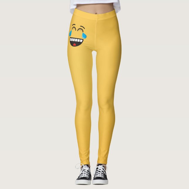Face With Tears of Joy Leggings (Front)