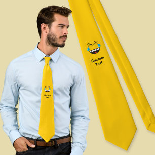 Face With Tears of Joy Neck Tie