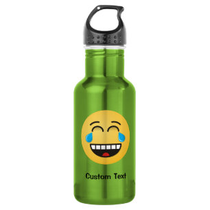 Face With Tears of Joy Water Bottle