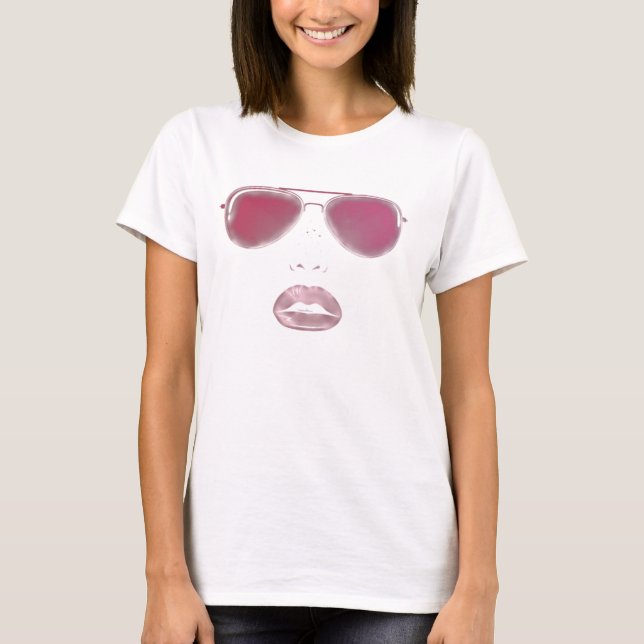 Face Women Baby-Doll T-Shirt (Front)