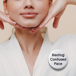 Face yoga teacher Facial massage 6 Cm Round Badge