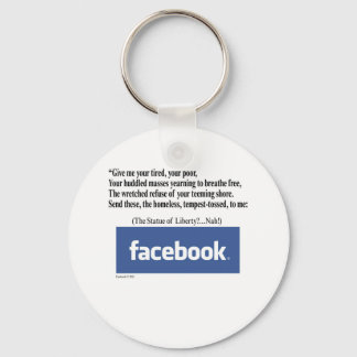 Facebook Concept Key Ring