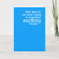 Facebook EVERYTHING Birthday Card