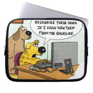 Facebook for Dogs Laptop Sleeve