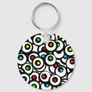 Facebook Graffiti Key Ring