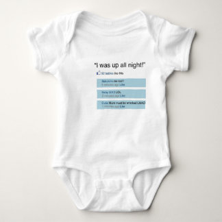 Facebook Inspired Romper for Sleepless Bubs! Baby Bodysuit