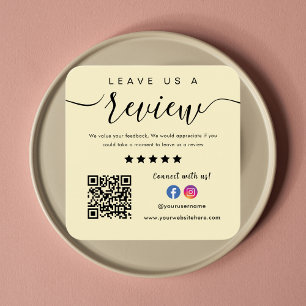Facebook Instagram Logo Qr Code Leave Us A Review