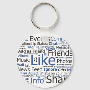 Facebook Key Ring