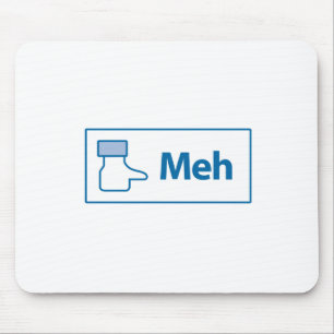 Facebook Meh Mouse Mat