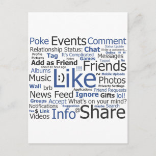 Facebook Postcard