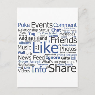 Facebook Postcard