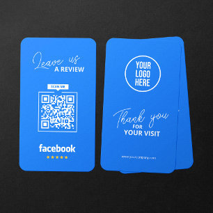 Facebook Reviews QR Code Business Review Link Business Card