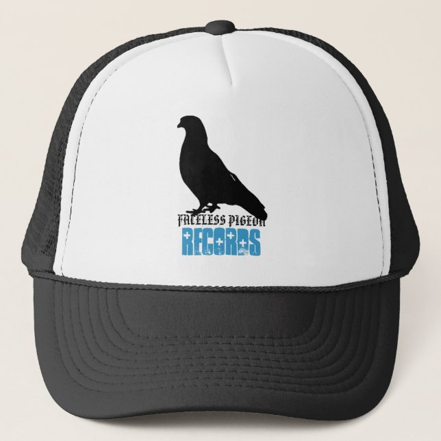 Faceless Pigeon Records Trucker Hat (Front)