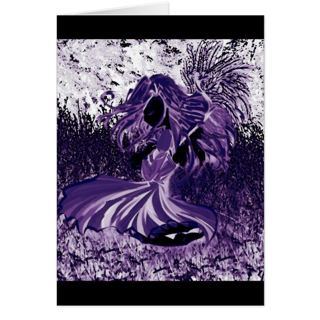Faceless Purple Fairy (Front)