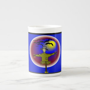 Faceless Scarecrow - Bone China Mug