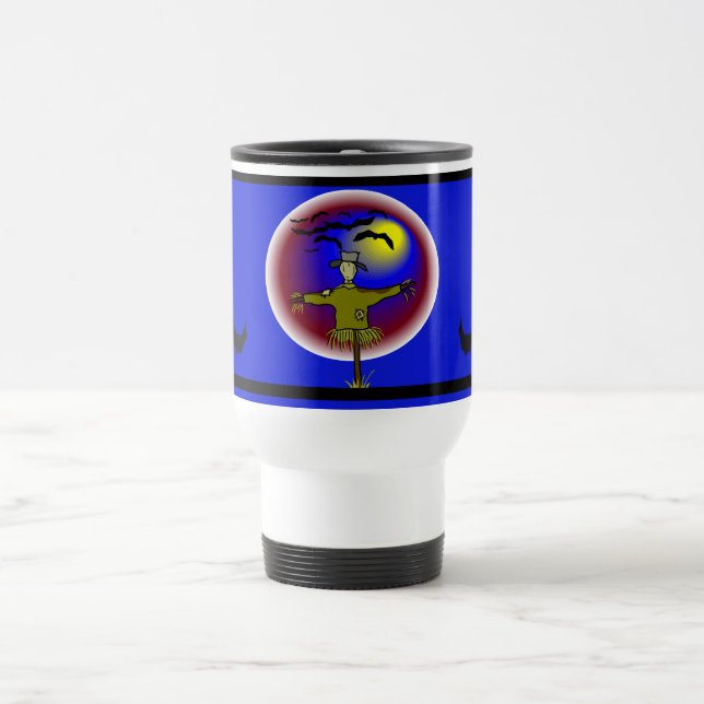 Faceless Scarecrow - Travel Mug (Center)