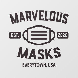 Facemask Advocacy Awareness Window Cling