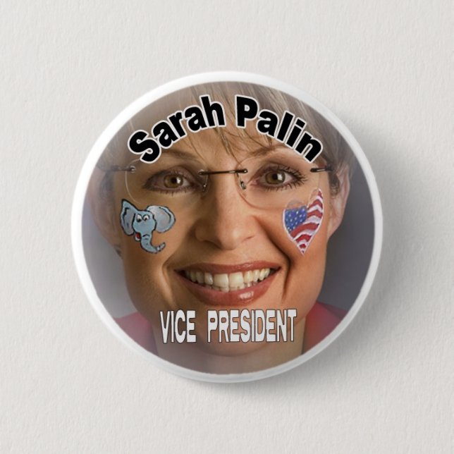 FacePaint 6 Cm Round Badge (Front)