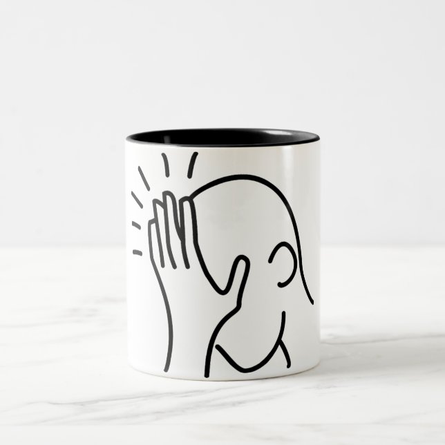 Facepalm Mug (Center)