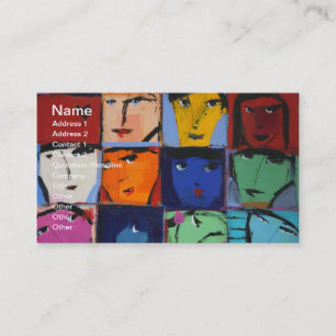 Faces Business Card