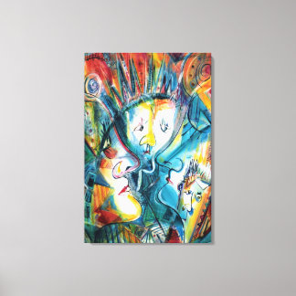 Faces Canvas Print