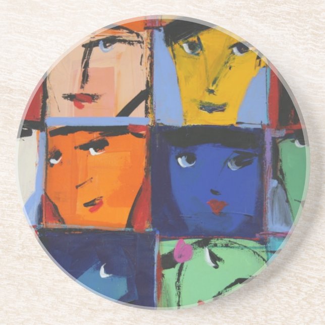 Faces Coaster (Front)