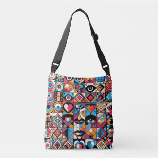 faces crossbody bag