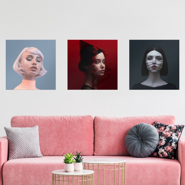 Faces in Fashion (Livingroom)